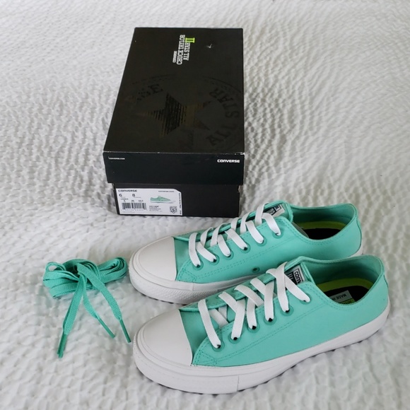 Converse Shoes - Teal Converse (Lunarlon)